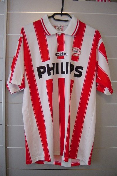 maillot de foot psv eindhoven domicile 1994-1995 rétro