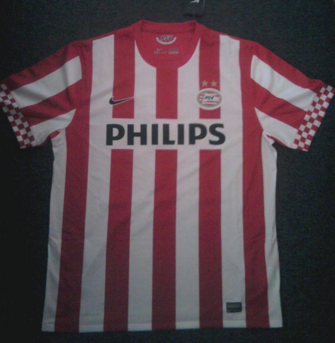 maillot de foot psv eindhoven domicile 2012-2013 rétro