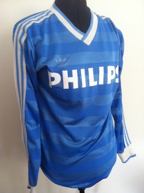 maillot de foot psv eindhoven exterieur 1987-1989 rétro