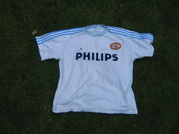 maillot de foot psv eindhoven exterieur 1988-1990 rétro