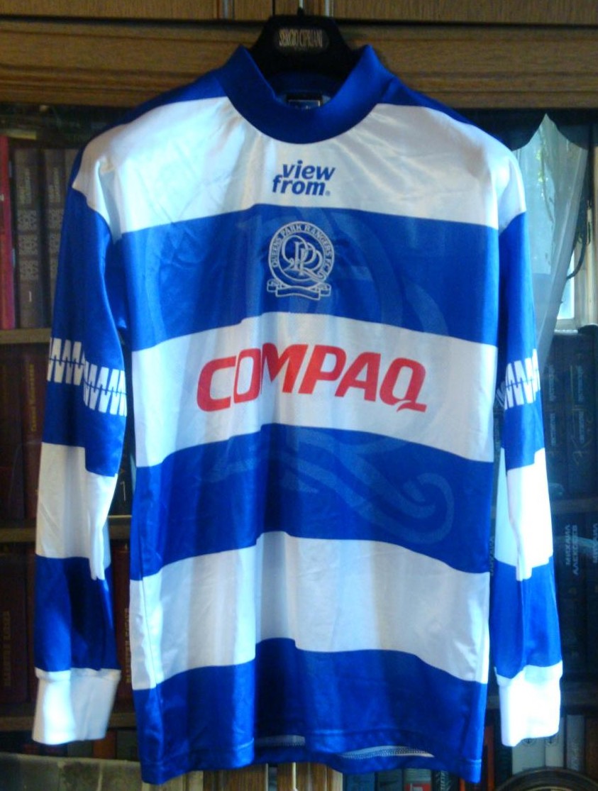 maillot de foot qpr domicile 1995-1996 rétro