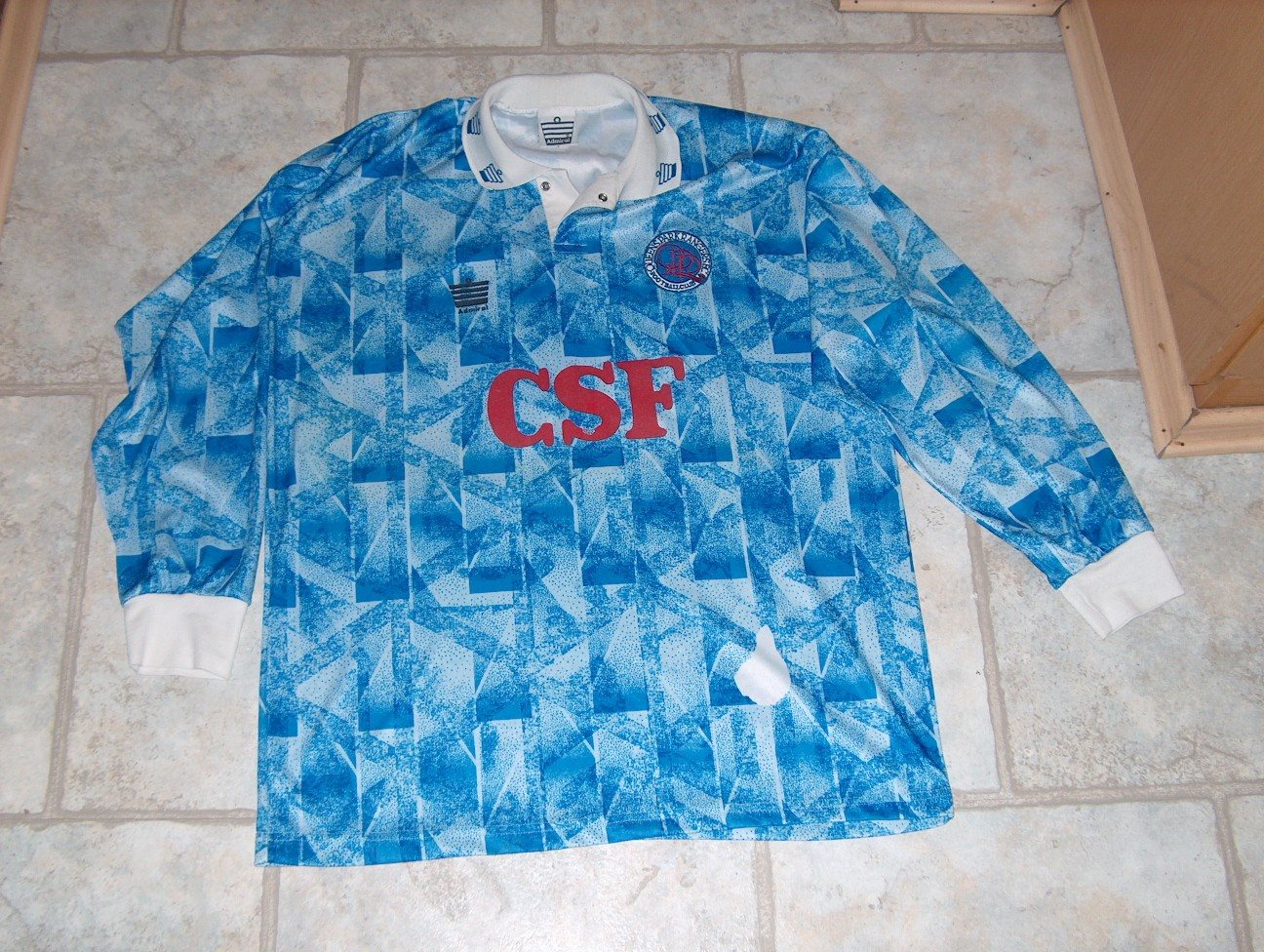 maillot de foot qpr particulier 1993 rétro