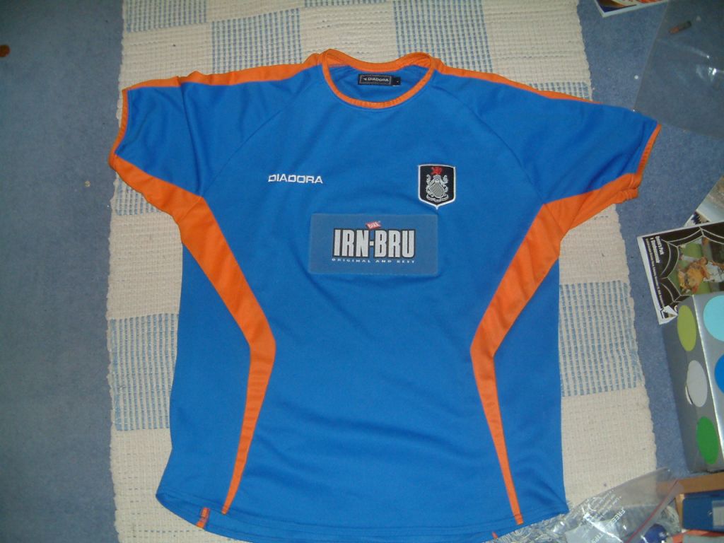 maillot de foot queen's park fc exterieur 2003-2006 pas cher