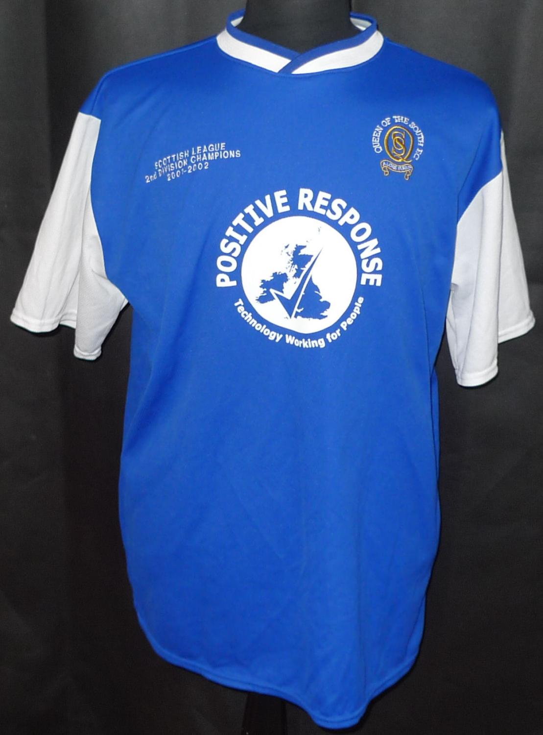 maillot de foot queen of the south domicile 2002-2003 rétro