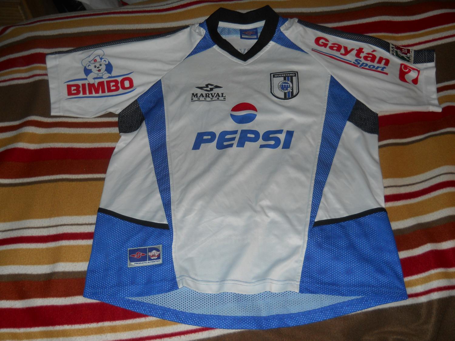 maillot de foot querétaro fc domicile 2002 pas cher