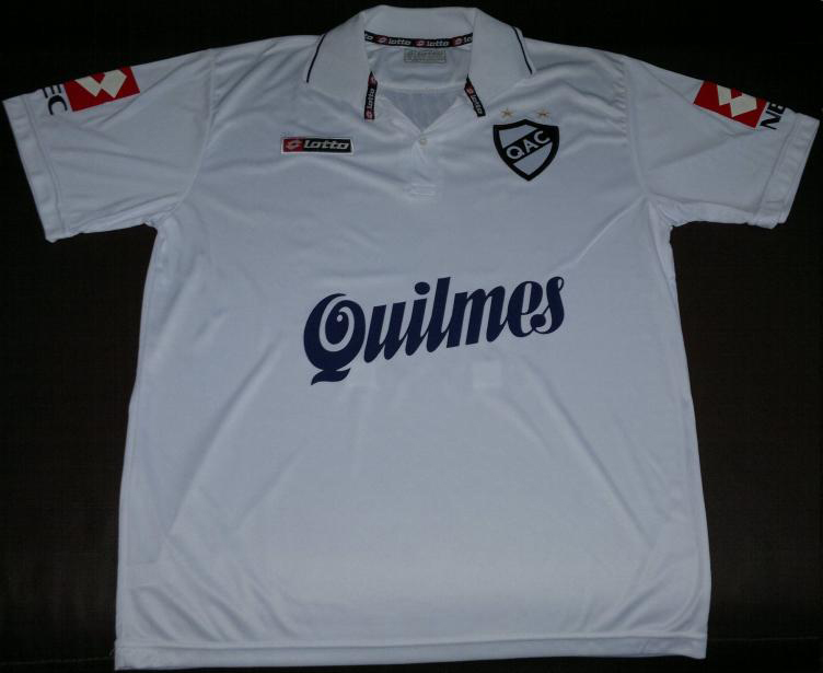 maillot de foot quilmes ac domicile 2011 rétro