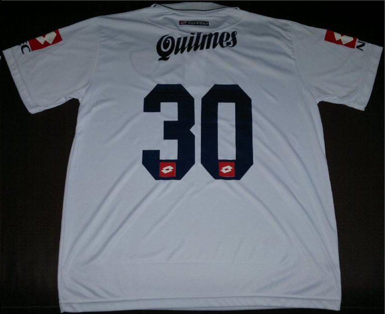 maillot de foot quilmes ac domicile 2011 rétro