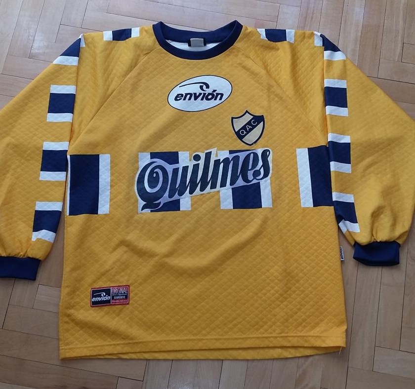 maillot de foot quilmes ac gardien 2000 rétro