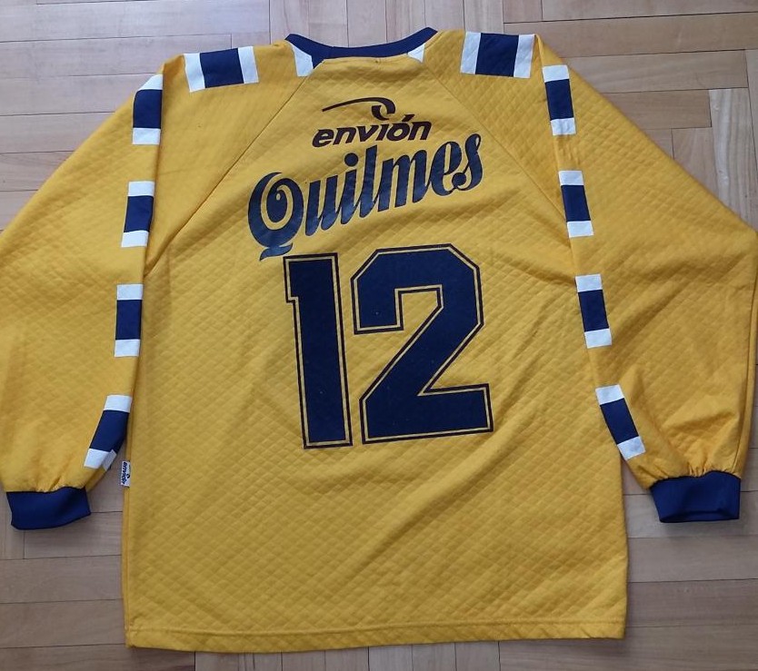 maillot de foot quilmes ac gardien 2000 rétro