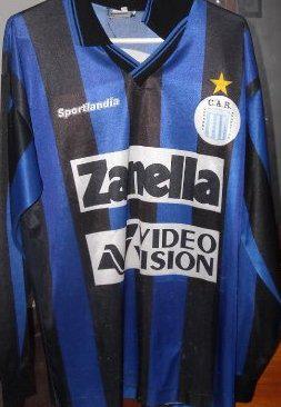 maillot de foot racing de córdoba exterieur 1995 rétro