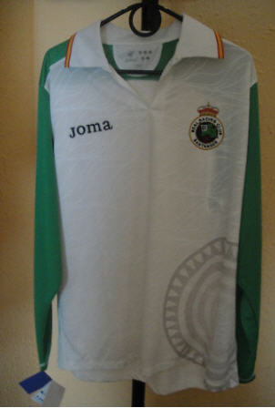 maillot de foot racing de santander domicile 2005-2006 rétro