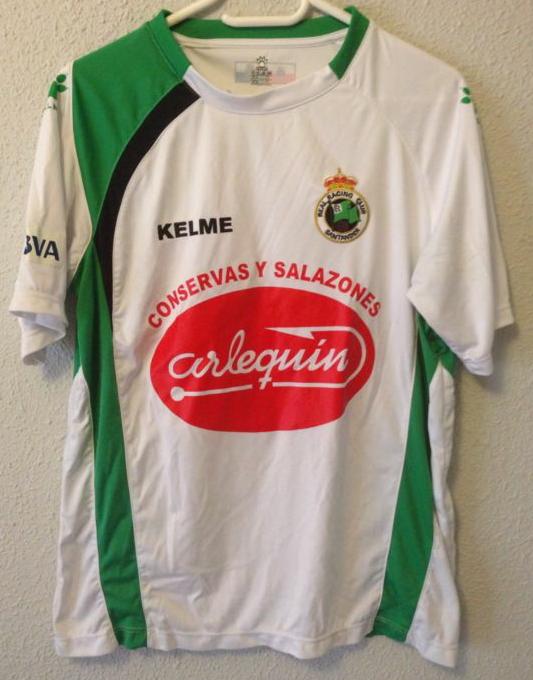 maillot de foot racing de santander domicile 2013-2014 rétro