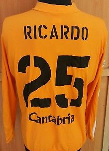 maillot de foot racing de santander gardien 2003-2004 rétro maillot de foot racing de santander gardien 2003-2004 rétro