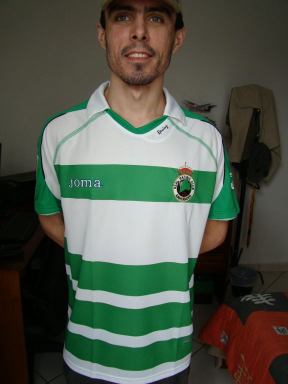 maillot de foot racing de santander third 2007-2008 rétro