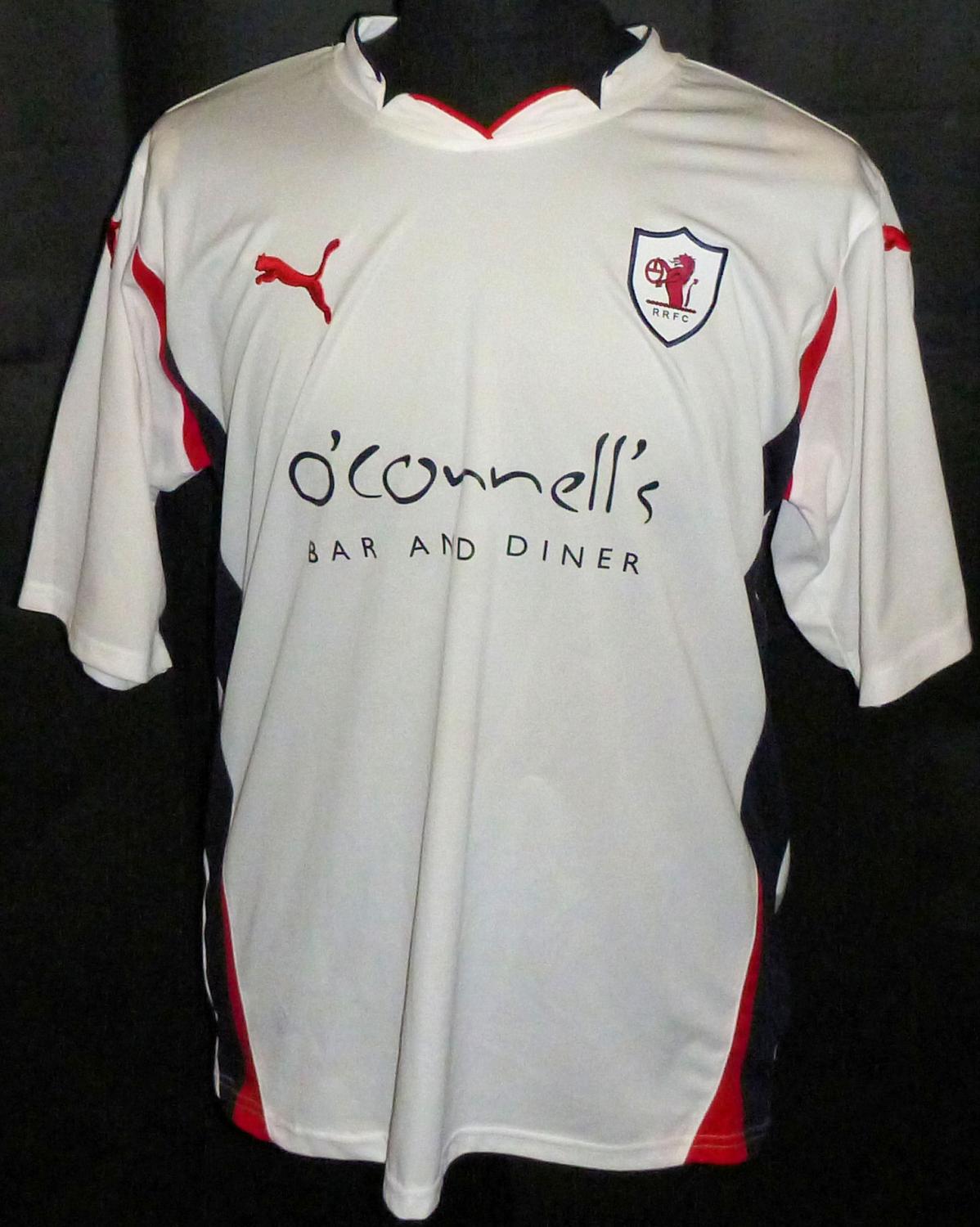 maillot de foot raith rovers exterieur 2010-2011 pas cher