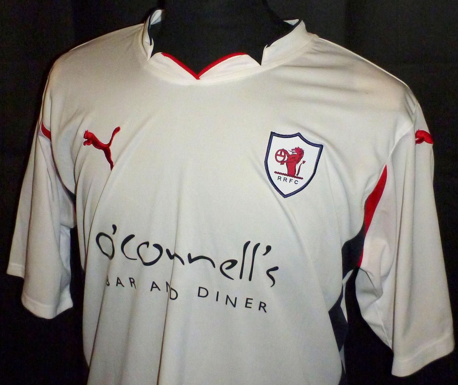 maillot de foot raith rovers exterieur 2010-2011 pas cher