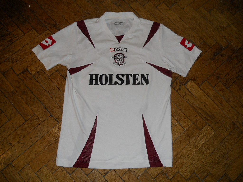 maillot de foot rapid bucarest domicile 2009-2010 rétro