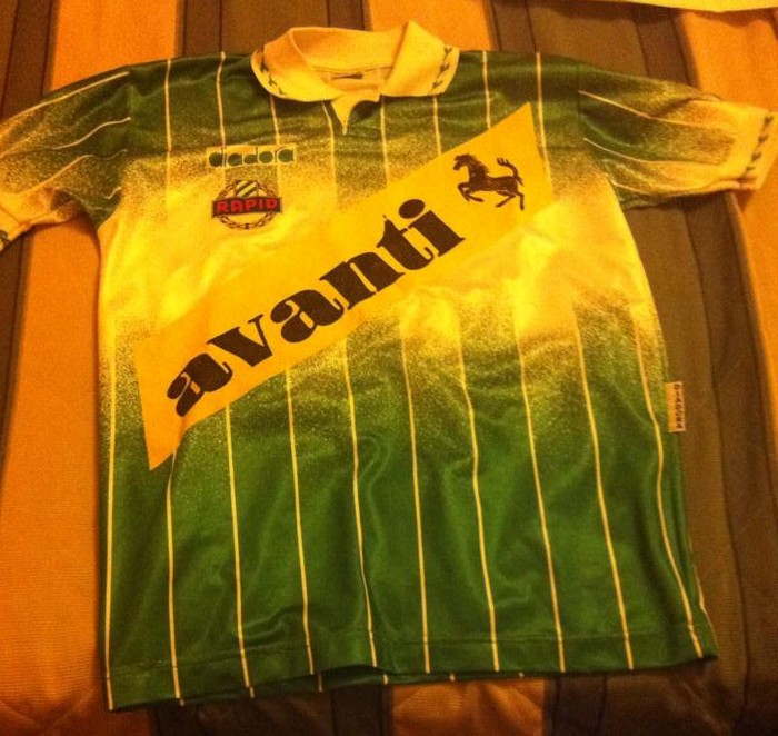 maillot de foot rapid vienne domicile 1994-1995 pas cher