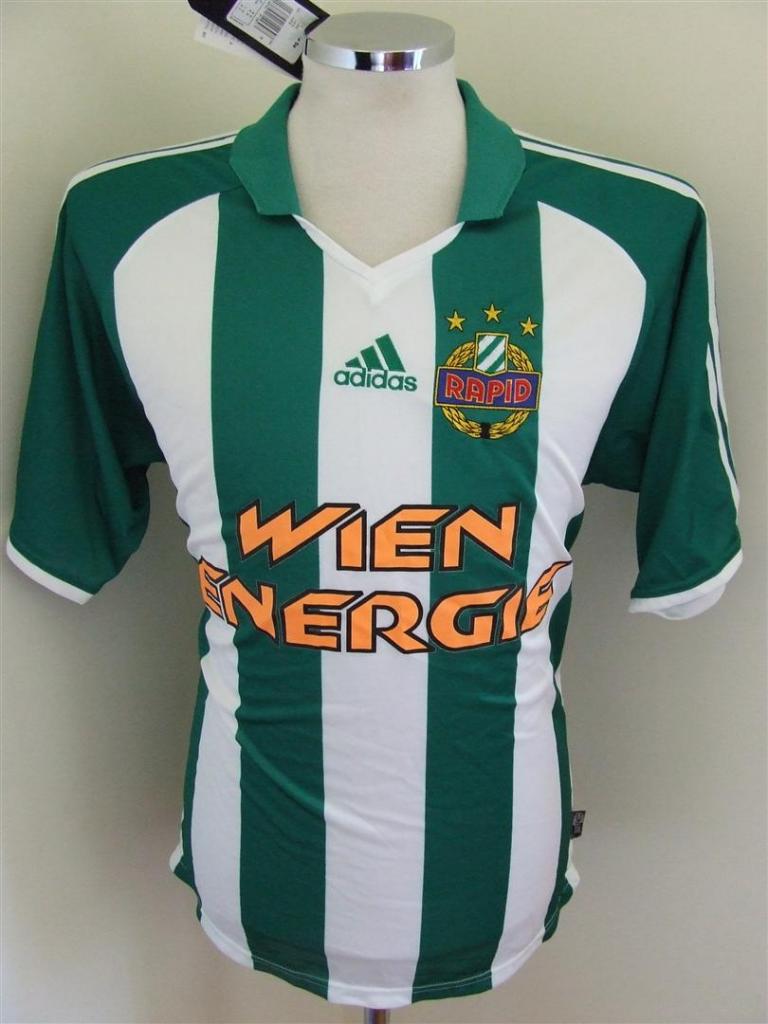 maillot de foot rapid vienne domicile 2003-2004 rétro