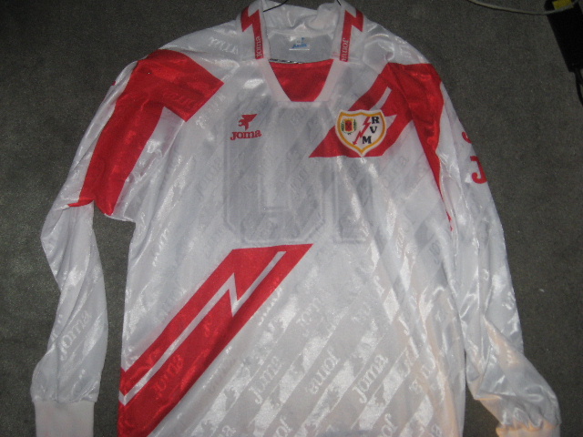 maillot de foot rayo vallecano domicile 1995-1996 pas cher