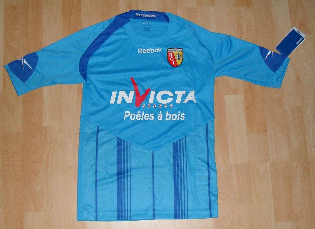 maillot de foot rc lens exterieur 2009-2010 rétro