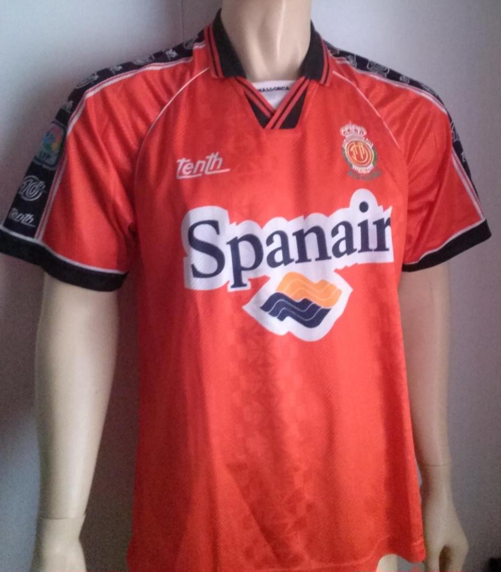 maillot de foot rcd majorque domicile 1996-1997 rétro