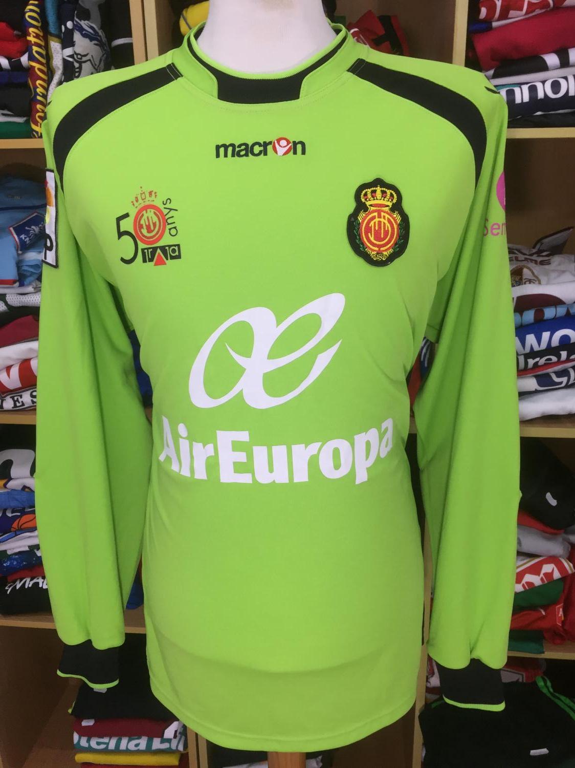 maillot de foot rcd majorque gardien 2010-2011 pas cher