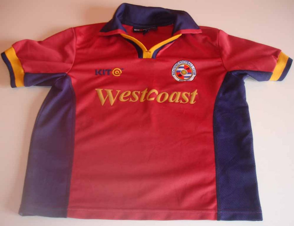 maillot de foot reading exterieur 2002-2004 rétro