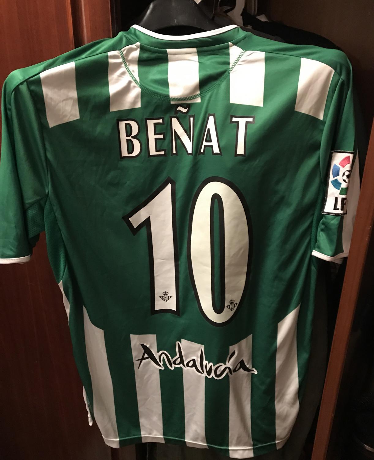 maillot de foot real betis domicile 2011-2012 rétro