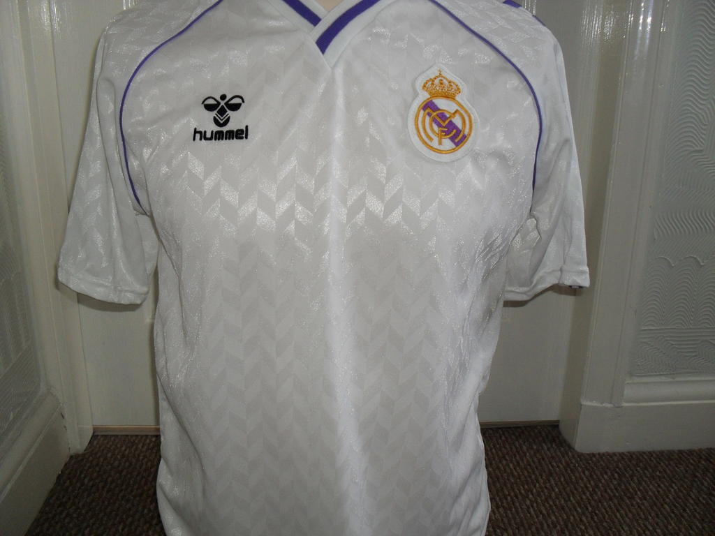 maillot de foot real madrid domicile 1986-1988 pas cher