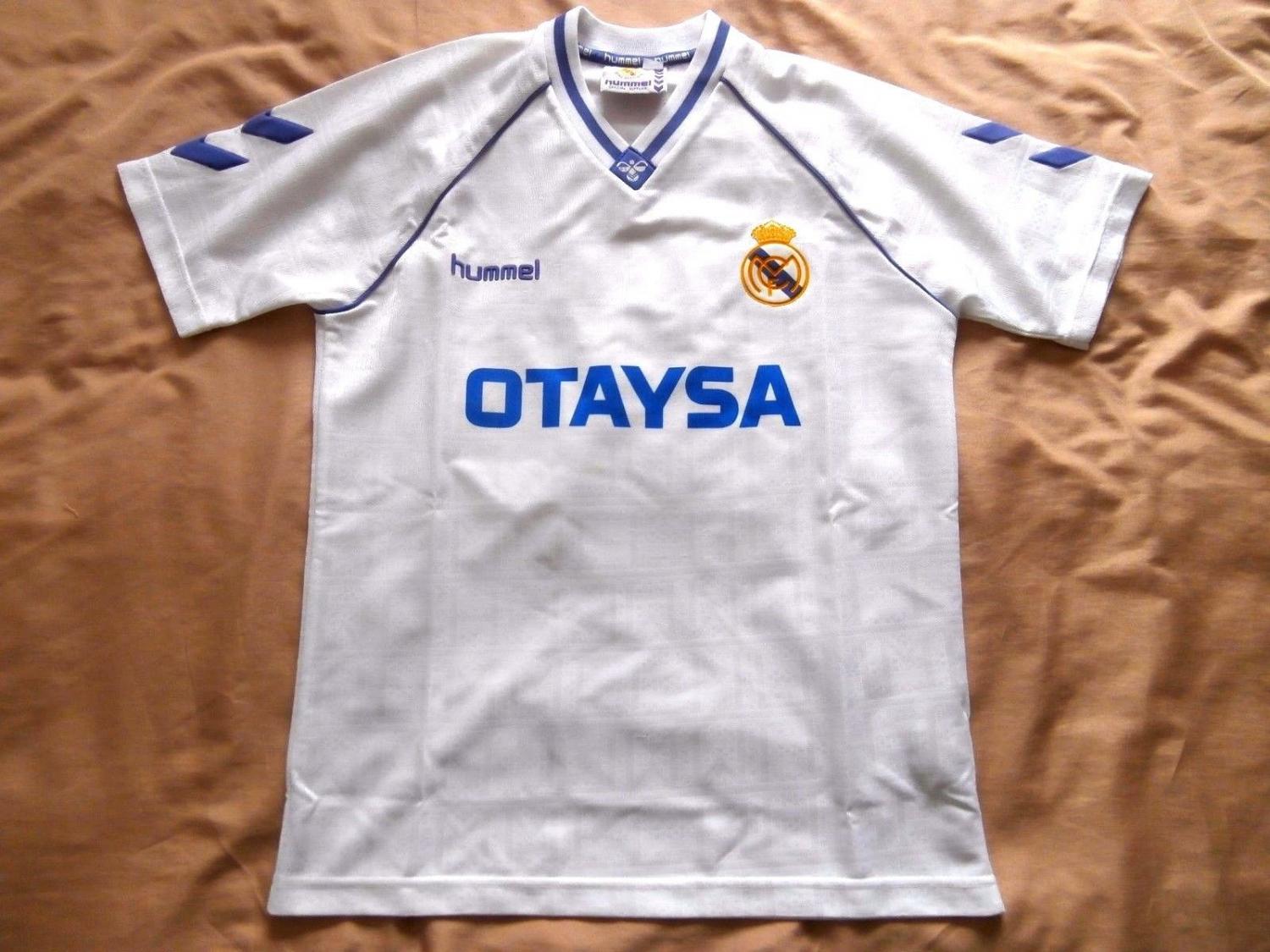 maillot de foot real madrid domicile 1990-1992 pas cher