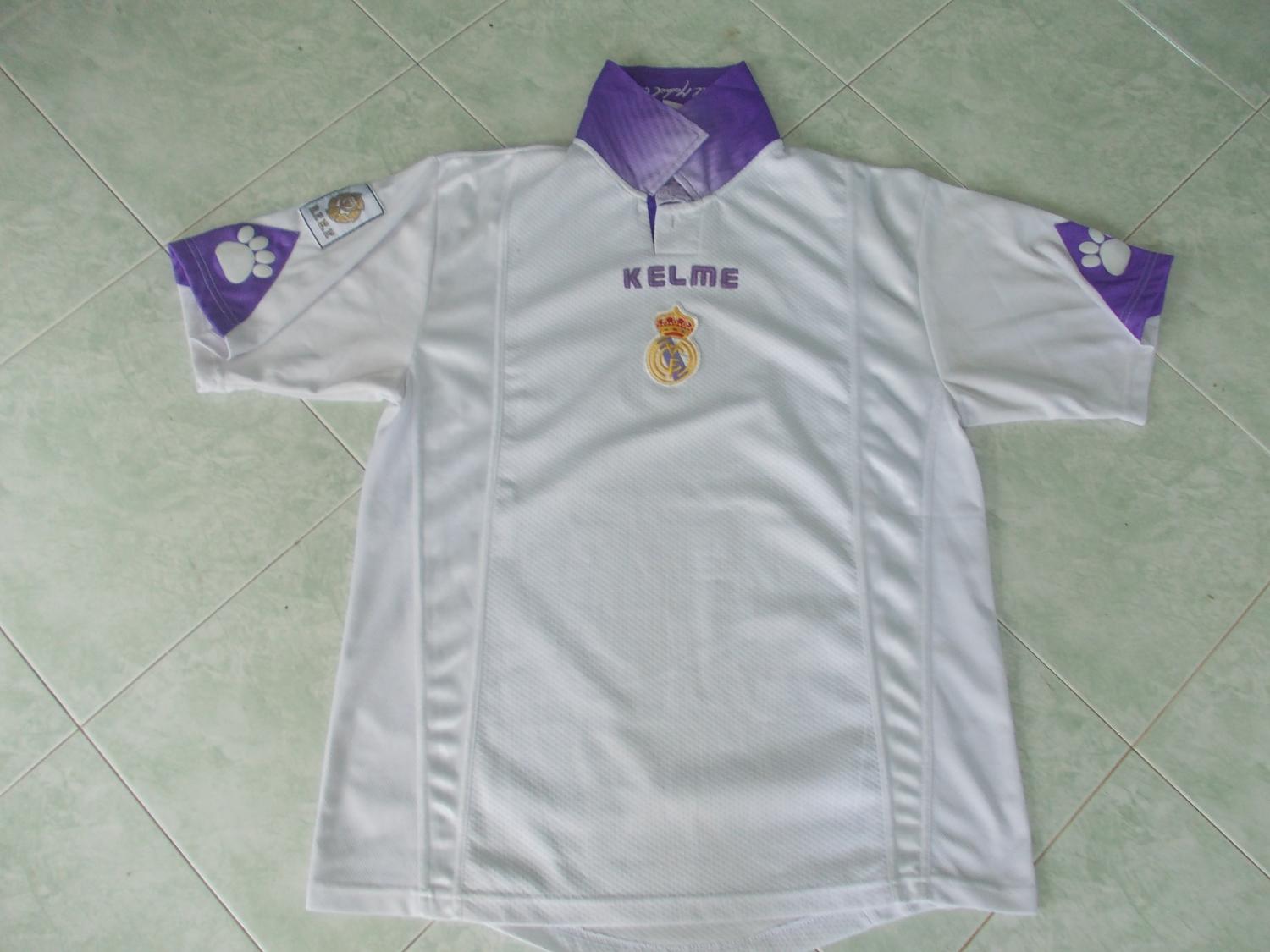 maillot de foot real madrid domicile 1997-1998 pas cher
