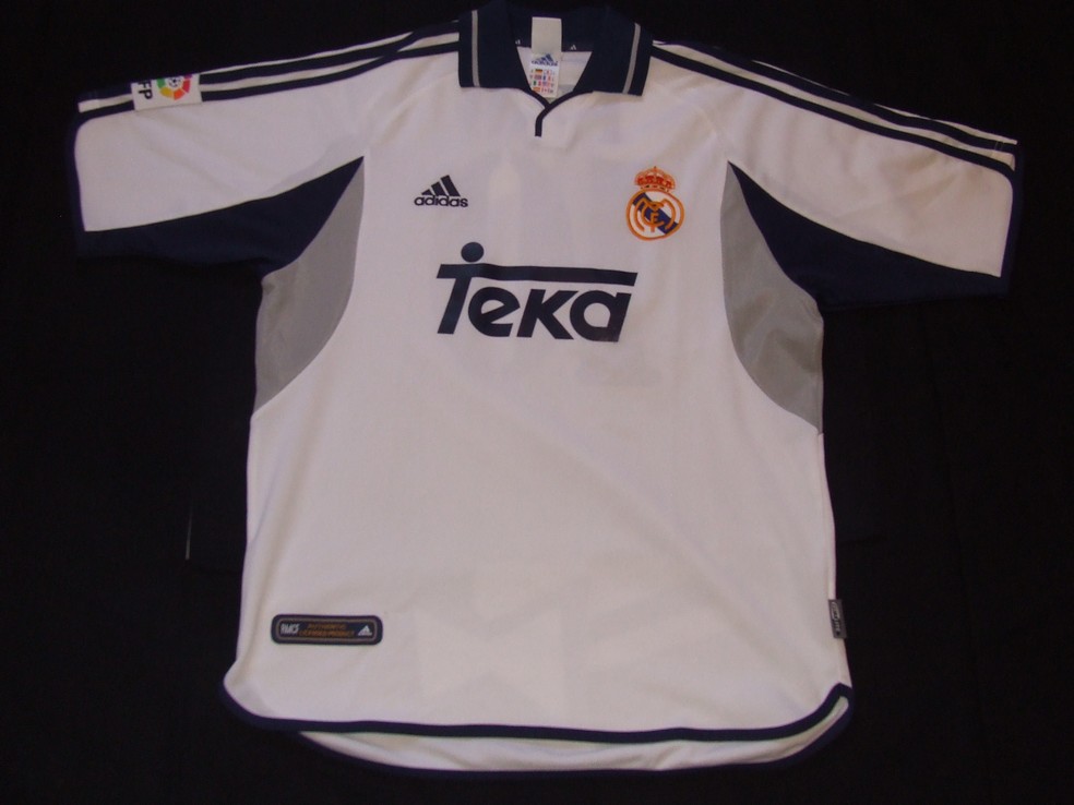 maillot de foot real madrid domicile 2000-2001 pas cher