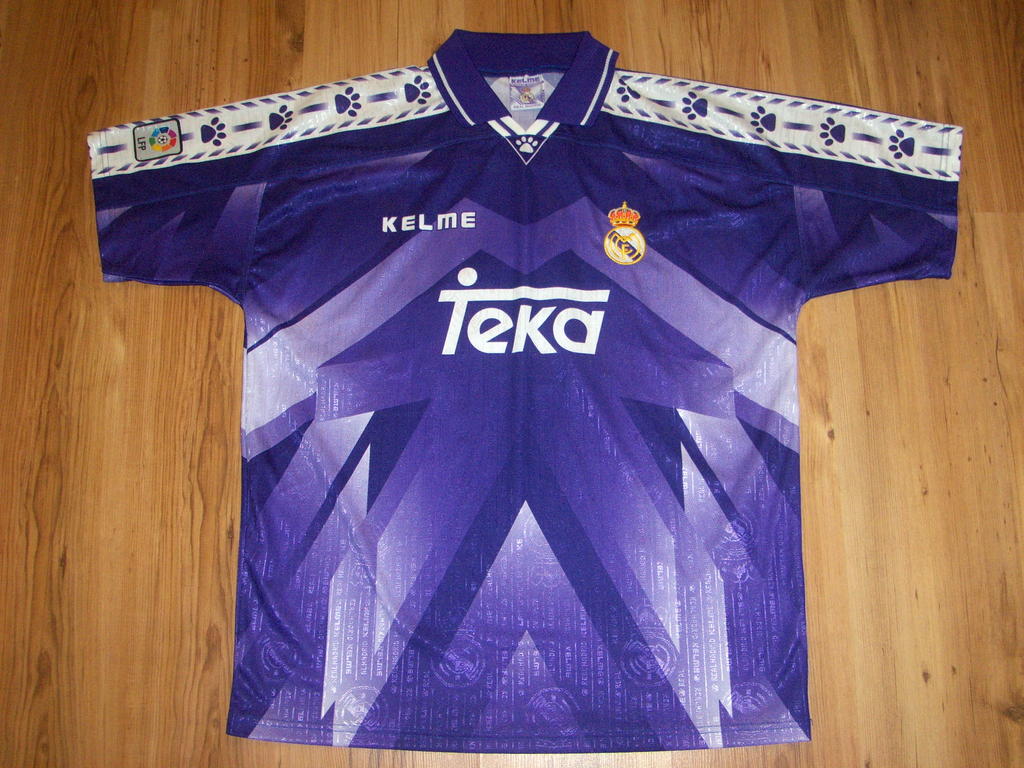 maillot de foot real madrid exterieur 1996-1997 pas cher