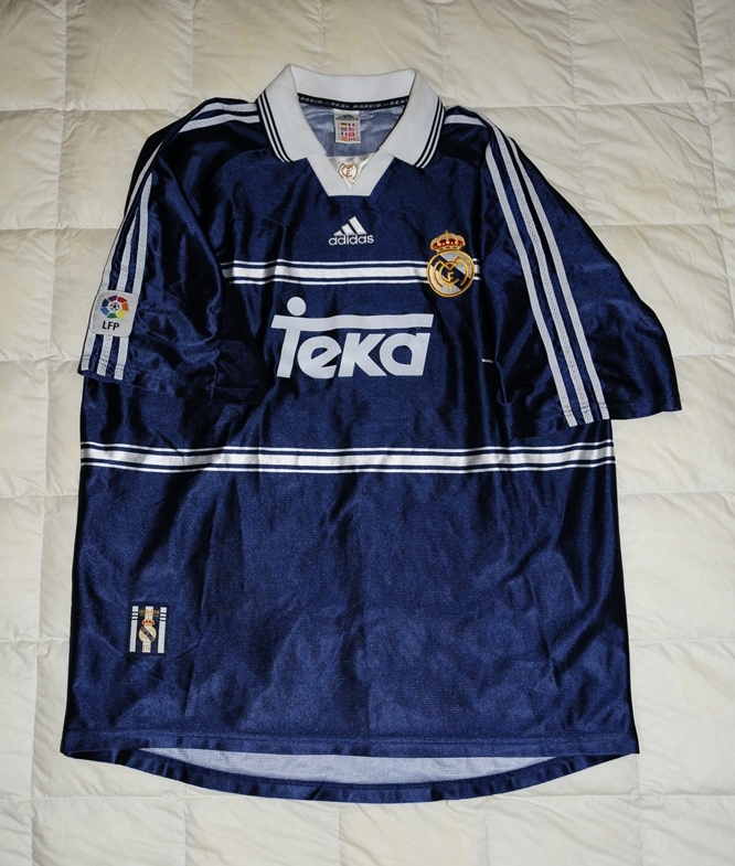 maillot de foot real madrid exterieur 1998-1999 pas cher