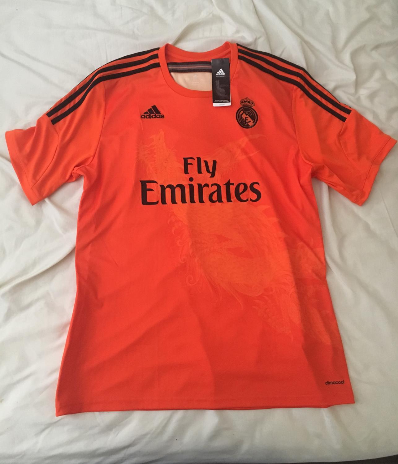 maillot de foot real madrid gardien 2014-2015 rétro