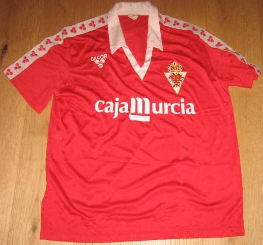 maillot de foot real murcia domicile 1986-1987 pas cher