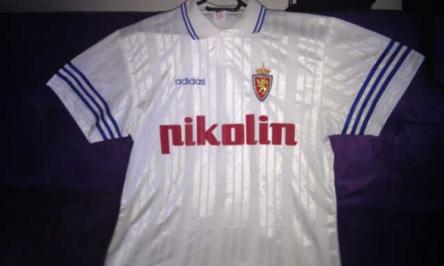 maillot de foot real saragosse domicile 1995-1997 pas cher