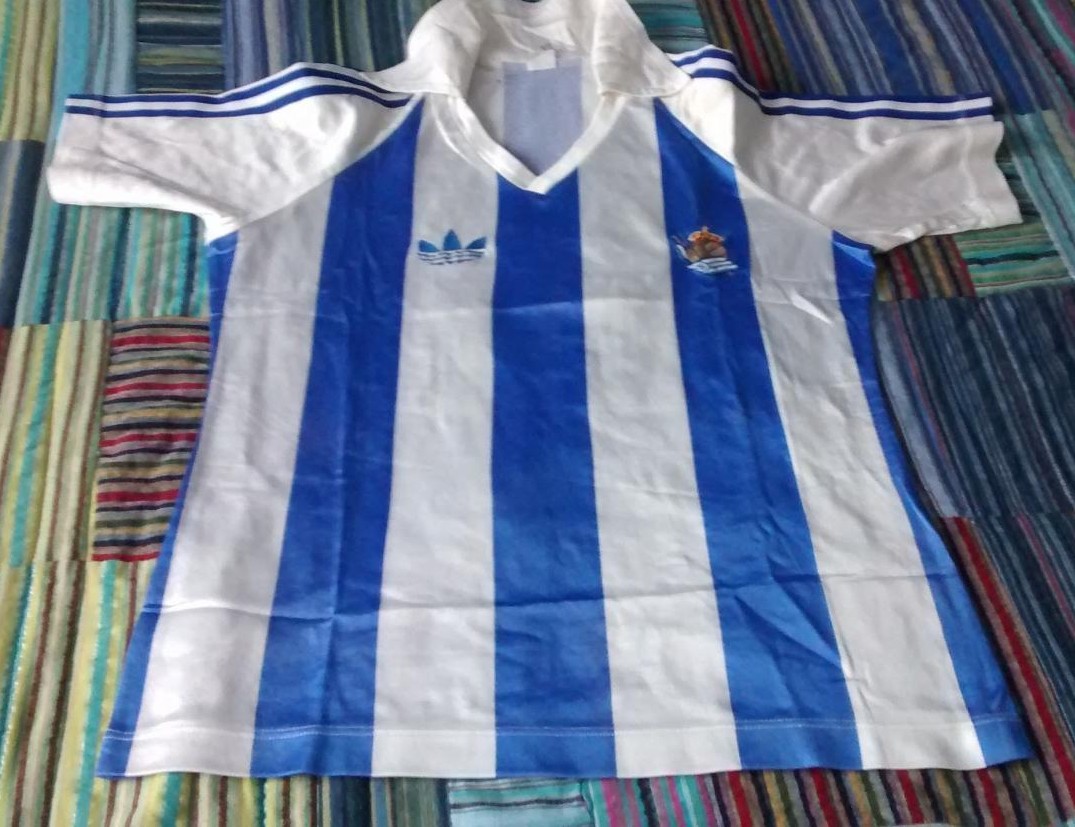 maillot de foot real sociedad domicile 1986-1987 pas cher