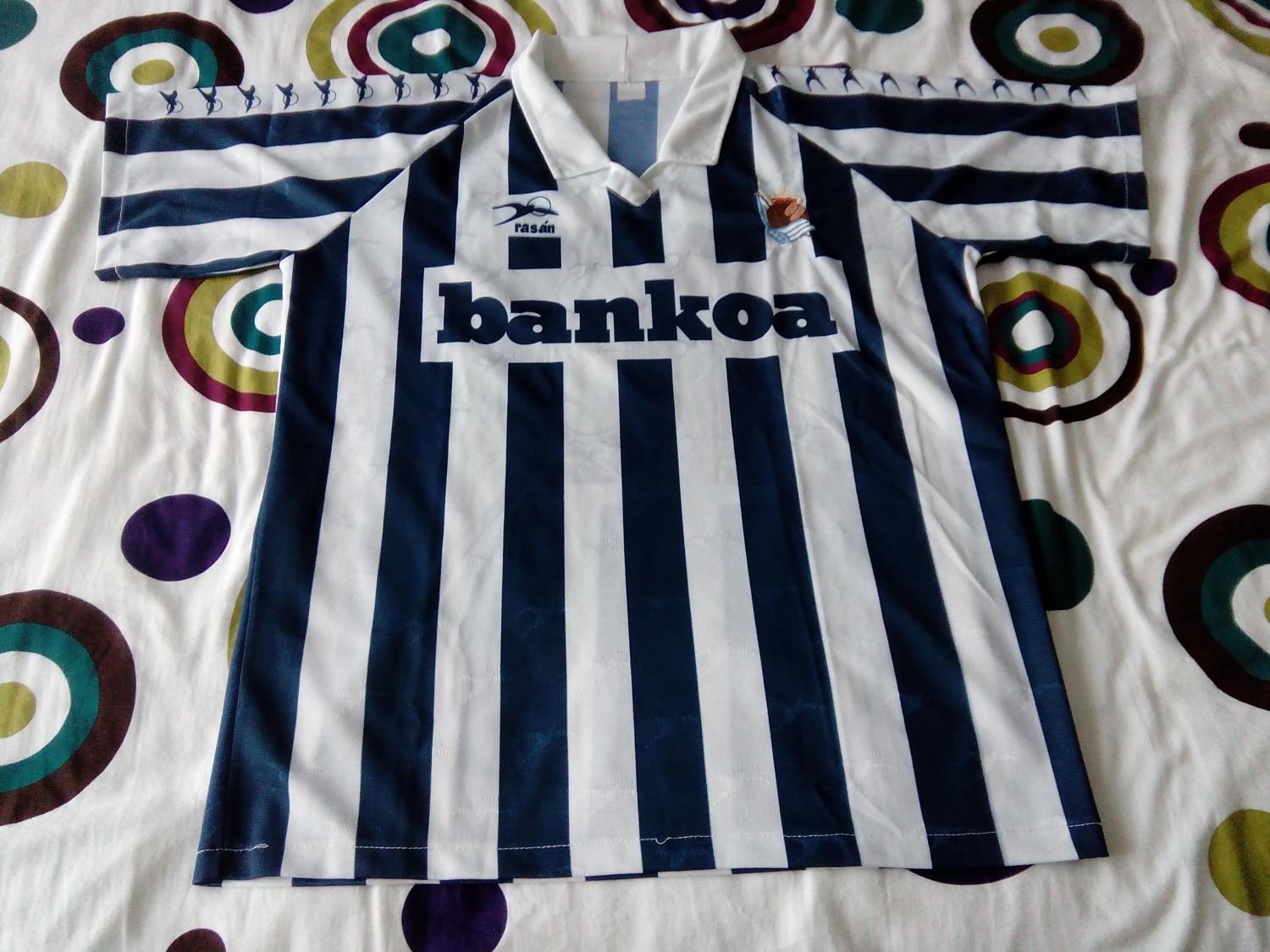 maillot de foot real sociedad domicile 1992-1994 rétro