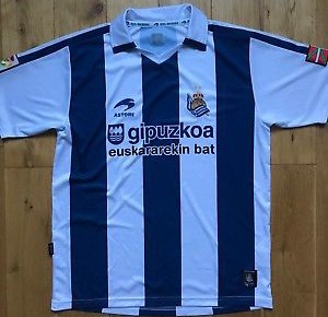 maillot de foot real sociedad domicile 2010-2011 pas cher