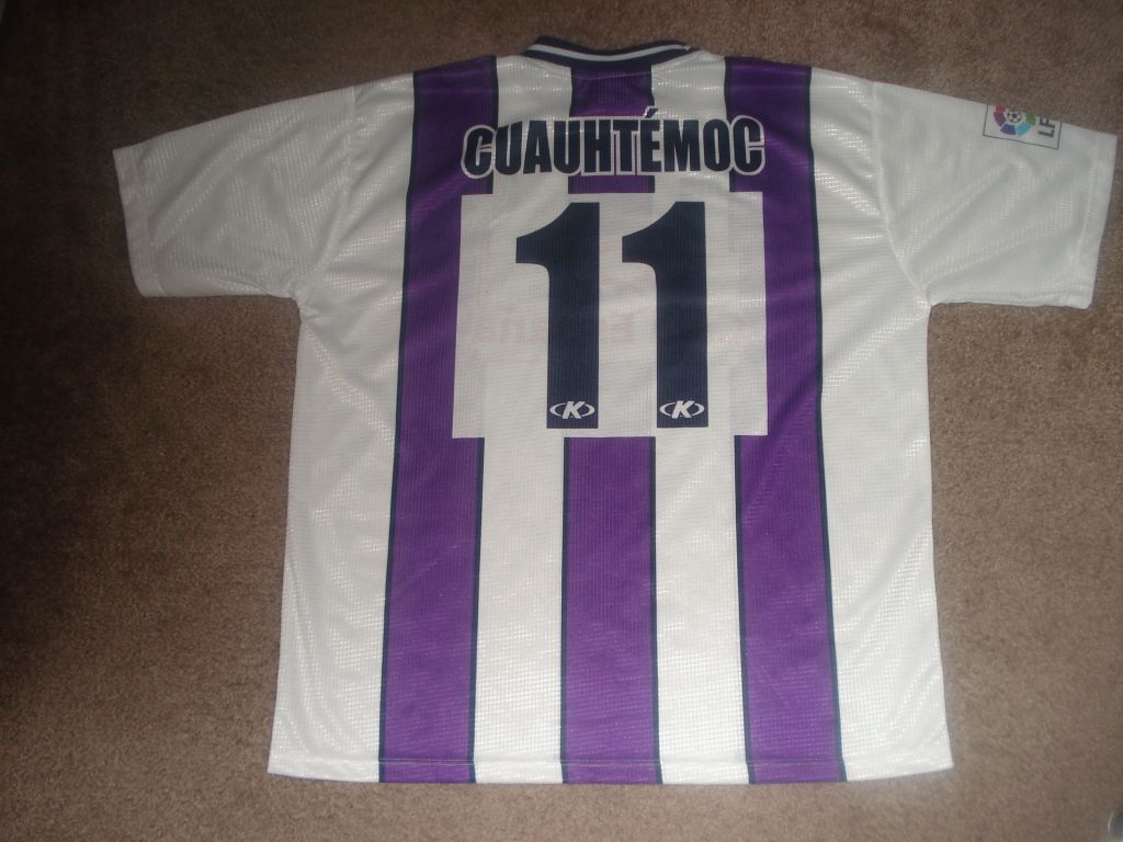 maillot de foot real valladolid domicile 1999-2001 pas cher