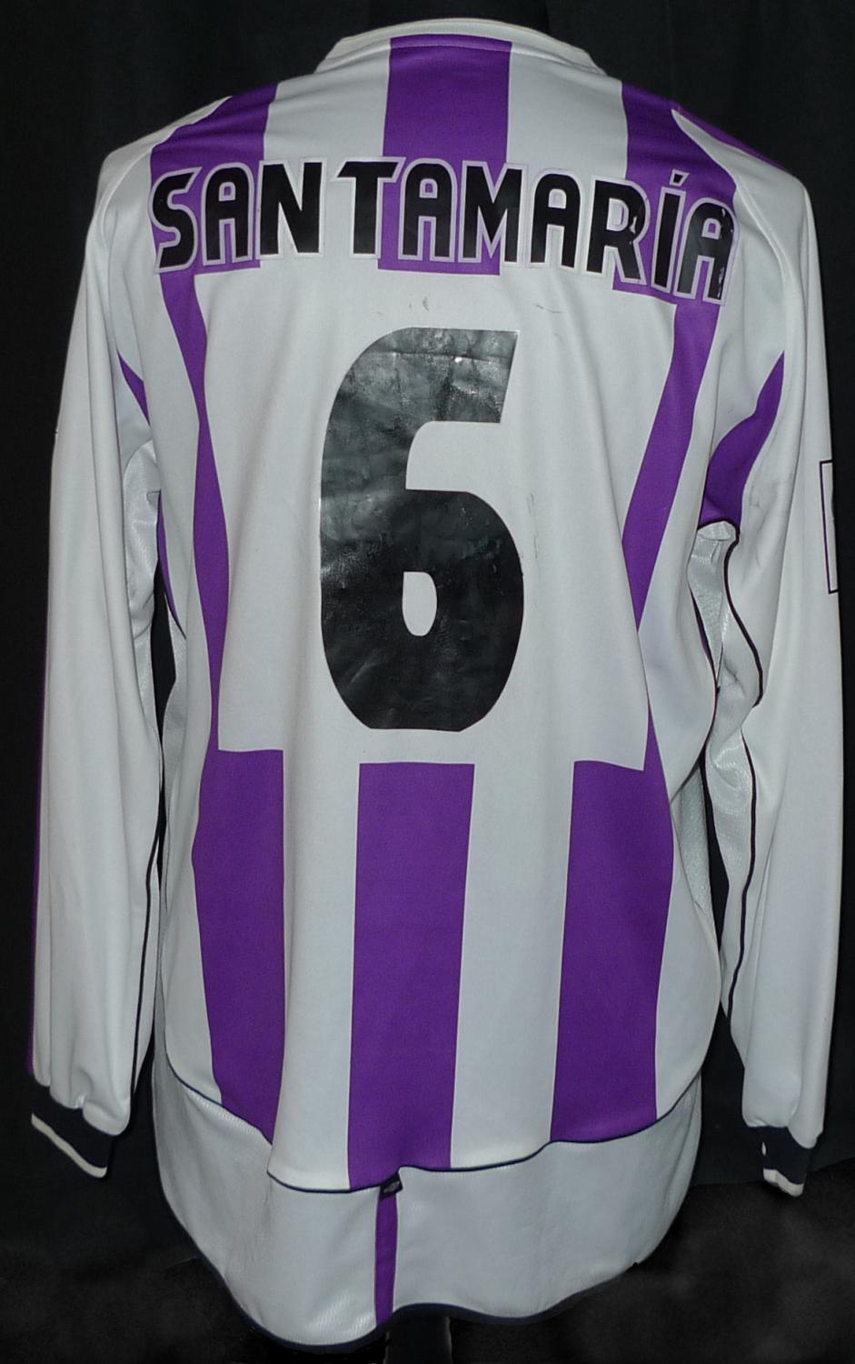 maillot de foot real valladolid domicile 2002-2004 pas cher