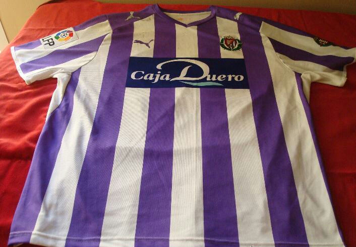 maillot de foot real valladolid domicile 2008-2009 pas cher