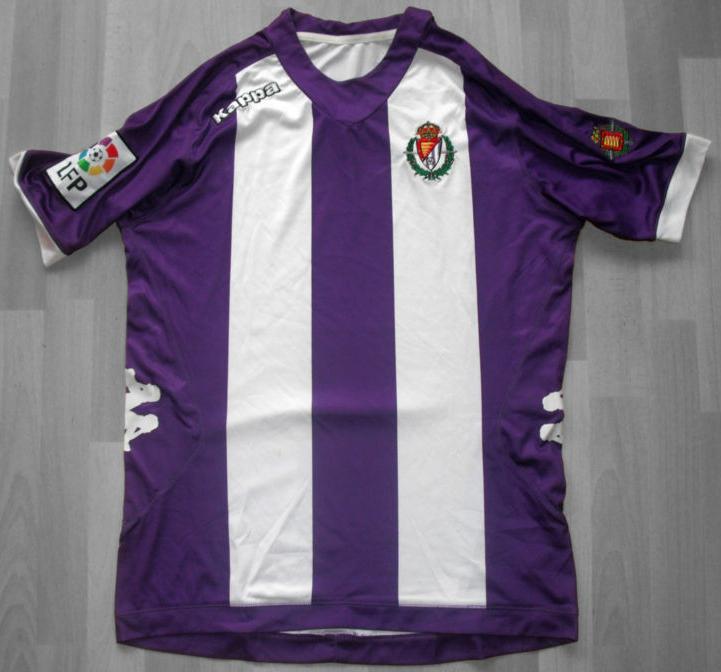 maillot de foot real valladolid domicile 2012-2013 rétro