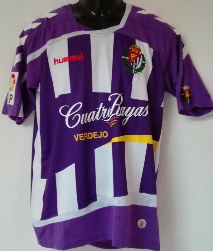 maillot de foot real valladolid domicile 2015-2016 rétro