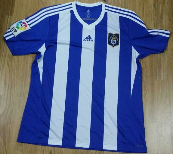 maillot de foot recreativo de huelva domicile 2013-2015 rétro