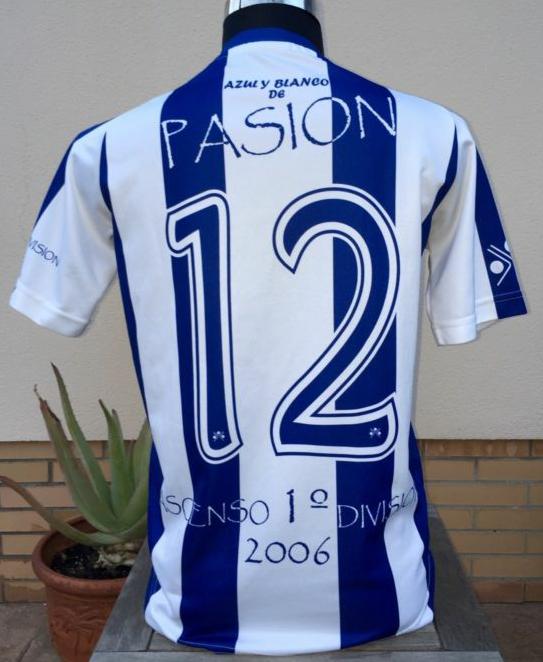 maillot de foot recreativo de huelva particulier 2005-2006 rétro