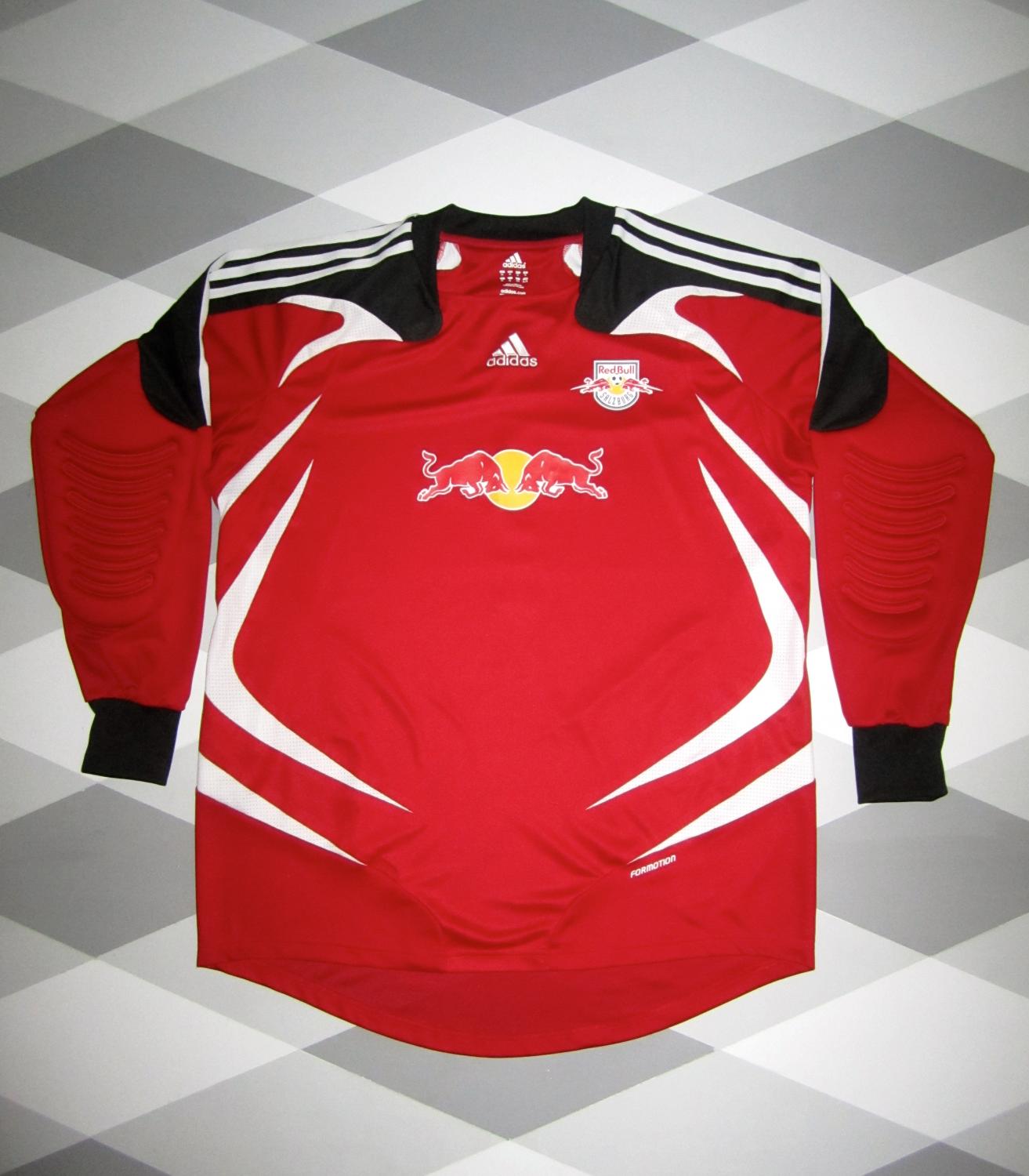 maillot de foot red bull salzburgo gardien 2007-2008 rétro