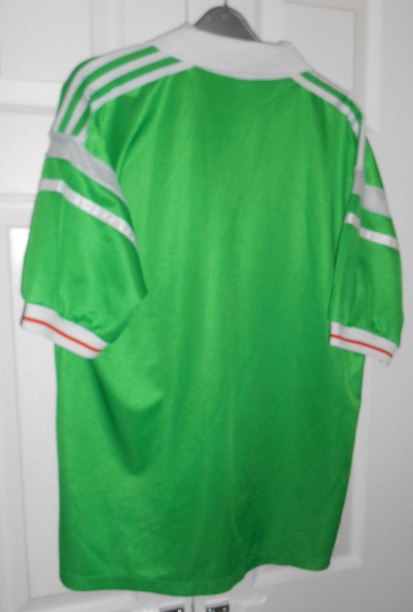 maillot de foot république d\'irlande domicile 1988-1990 rétro